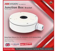 HIKVISION DS-1280ZJ-M WHITE DEEP BASE MOUNT FOR DS-2CD23X2-I CCTV SERIES W/ 2YR