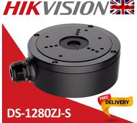 HIKVISION DS-1280ZJ-S WHITE WATERPROOF JUNCTION BOX FOR CAMERA Black/ White