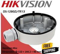 Hikvision DS-1280ZJ-TR13 For Turret Camera Mount Junction Box, Indoor/Outdoor UK