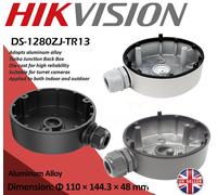 Hikvision DS-1280ZJ-TR13 Junction Box Turret Dome Camera Mount Bracket Aluminum