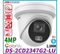 Hikvision DS-2CD2347G2-LU 4MP ColorVu AcuSense POE WDR IP Camera Built-in Mic UK