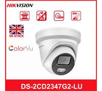 Hikvision DS-2CD2347G2-LU 4MP ColorVu AcuSense POE WDR IP Camera Built-in Mic UK