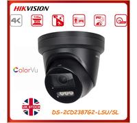 Hikvision DS-2CD2387G2-LSU/SL AcuSense 2-Way Audio 8MP 4K ColorVu Camera Black