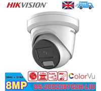Hikvision DS-2CD2387G2H-LIU 4K 8MP Hybrid Light ColorVu Mic POE IP Dome Camera