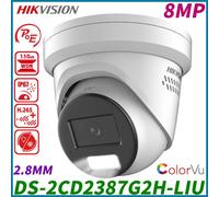 ColourVu Hybrid 8MP Fixed Turret IP Camera - 2.8mm Lens