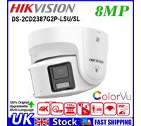 Hikvision DS-2CD2387G2P-LSU/SL 4k 8MP Panoramic ColorVu Turret IP Camera H.265+