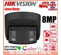 Hikvision DS-2CD2387G2P-LSU/SL 4mm 8MP Panoramic Camera ColorVu Turret IP Black