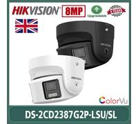 Hikvision DS-2CD2387G2P-LSU/SL 8MP 180° Panoramic ColorVu 2-Way Audio IP Camera