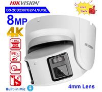 Hikvision DS-2CD2387G2P-LSU/SL 8MP Panoramic ColorVu 2-Way Audio Dome IP Camera