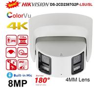 Hikvision DS-2CD2387G2P-LSU/SL 8MP Panoramic ColorVu 2-Way Audio Dome IP Camera