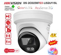 Hikvision DS-2CD2387G3-LIS2UY/SL 4K 8MP ColorVu3.0 IP Camera 2-way Audio Alarm