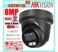 Hikvision DS-2CD2387G3-LIS2UY/SL 8MP ColorVu3.0 AcuSense Audio Poe IP Camera UK