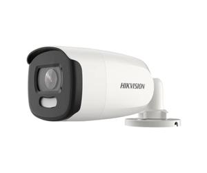 HIKVISION DS-2CE12HFT-F 5MP ColorVu | Full Time Color | 4 in 1 Smart Light | Up to 40M White Light | Motion Alert | IP67 Weatherproof Outdoor Bullet Camera for DVR, USEWELL BNC/DC