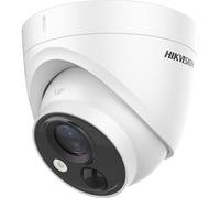 Hikvision DS-2CE71H0T-PIRLO IOT Series 5MP Smart TURBO HD 20m IR PIR Turret Camera, IP67, 2.8mm Lens