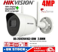 Hikvision DS-2CV2041G2-IDW 4MP 2.8mm WiFi IP Bullet Camera In Mic 2-Way Talk UK