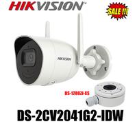 Hikvision DS-2CV2041G2-IDW 4MP Fixed Bullet IP IR WiFi Camera With Junction box