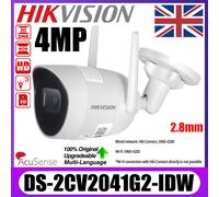 Hikvision DS-2CV2041G2-IDW 4MP Waterproof Exir Fixed Bullet WI-FI IP Camera UK