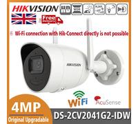 Hikvision DS-2CV2041G2-IDW 4MP Wifi Built-in Mic Speaker Bullet Network Camera