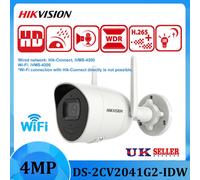 Hikvision DS-2CV2041G2-IDW 4MP WiFi Bullet Security Camera Outdoor 2-Way Audio