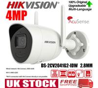 Hikvision DS-2CV2041G2-IDW 4MP WiFi Fixed Bullet IP Camera 2-Way Audio UK Stock