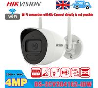 Hikvision DS-2CV2041G2-IDW 4MP WiFi Home Security Camera Bullet 2-Way Audio