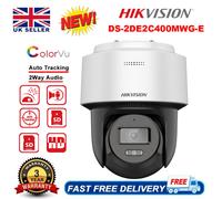 Hikvision DS-2DE2C400MWG-E 4MP ColorVu PT IP Camera PoE 2-Way Audio Auto Track
