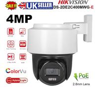 Hikvision DS-2DE2C400MWG-E 4MP IR & White light Mini PT IP POE Camera 2.8mm Lens