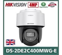 Hikvision DS-2DE2C400MWG-E 4MP PoE Smart Hybrid Light Built-in Mic PTZ IP Camera