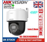 HIKvision DS-2DE2C400MWG-E 4MP Smart Hybrid-light POE PT Network IP Camera UK