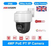 Hikvision DS-2DE2C400MWG-E 4MP Smart Light PT Camera 2-Way Audio Auto-tracking