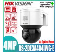 Hikvision DS-2DE3A404IWG-E 4 MP 4x Zoom IR Mini PTZ IP Camera Audio Visual Alarm