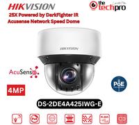 Hikvision DS-2DE4A425IWG-E 4MP PTZ IP Camera ColorVu Human/Vehicle Detection PoE