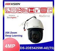 Hikvision DS-2DE5425IW-AE(T5) 4MP Darkfighter 25x Zoom PTZ Camera AcuSense PoE