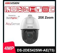 Hikvision DS-2DE5425IW-AE(T5) 4MP IP 25xZoom PTZ IP PoE Camera IP66 DarkFighter