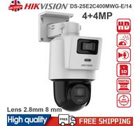 Hikvision DS-2SE2C400MWG-E/14 2X4MP TandemVu Hybrid Light PT Camera Mic+Speaker