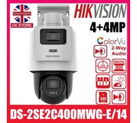 Hikvision DS-2SE2C400MWG-E/14 TandemVu 4MP+4MP Fixed Lens POE PT IP Camera