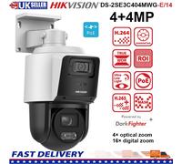Hikvision DS-2SE3C404MWG-E/14 Dual-Lens 4MP Panoramic PTZ PoE IP Security Camera