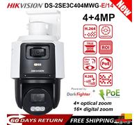 Hikvision DS-2SE3C404MWG-E/14 TandemVu 4MP POE PTZ IP Camera 4× Optical Zoom UK