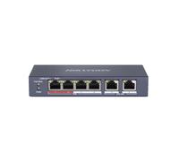 Hikvision DS-3E0106P-E/M Fast Ethernet (10/100) network links PoE support Blue