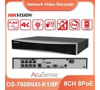 Hikvision DS-7608NXI-K1/8P 12MP 8-ch PoE AcuSense 4K NVR Network Video Recorder