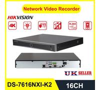 Hikvision Nvr76 4k Video Surveillance Recorder Black