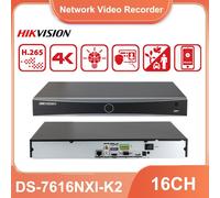 Hikvision DS-7616NXI-K2 AcuSense 16CH 4K NVR 2SATA 12MP Video Recorder No HDD