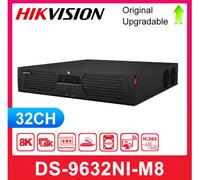 Hikvision DS-9632NI-M8 32CH 8SATA Ultra HD 8K NVR 32MP Dual-4K Video Recorder