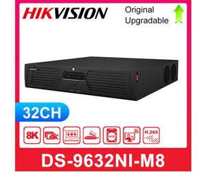 Hikvision DS-9632NI-M8 32CH 8SATA Ultra HD 8K NVR 32MP Dual-4K Video Recorder