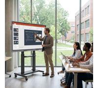 Hikvision DS-D5A75RB/A3 75 Inch interactive Display 75-inch 4K interactive flat panel display with Android platform, wireless sharing and multi-touch