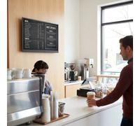 Hikvision DS-D6022FN-B 22 Inch Signage 22-inch Full HD indoor digital signage display with Android system, flexible content scheduling and remote