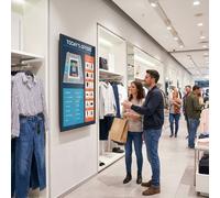 Hikvision DS-D6075UN 75 Inch Signage 75-inch 4K UHD digital signage display with Android platform, 24/7 operation and flexible remote multimedia