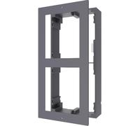 Hikvision (DS-KD-ACW2) 2-Module Bracket for Video Intercom. 2 Gang Box Aluminium