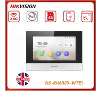 Hikvision DS-KH6320-WTE1 Indoor Station Monitor 2-Way Talk PoE IP Video Intercom