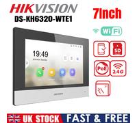 HIKVISION DS-KH6320-WTE1 Intercom 7'' WiFi PoE Video Indoor Station Touchscreen